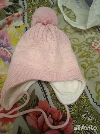 Шапка зимняя для девочки Janus Янус (47-49 р)