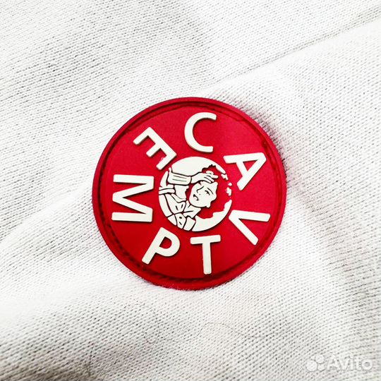 Светло-серое худи Cav Empt - оригинал