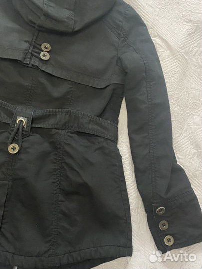 Парка женская черная,размер 44