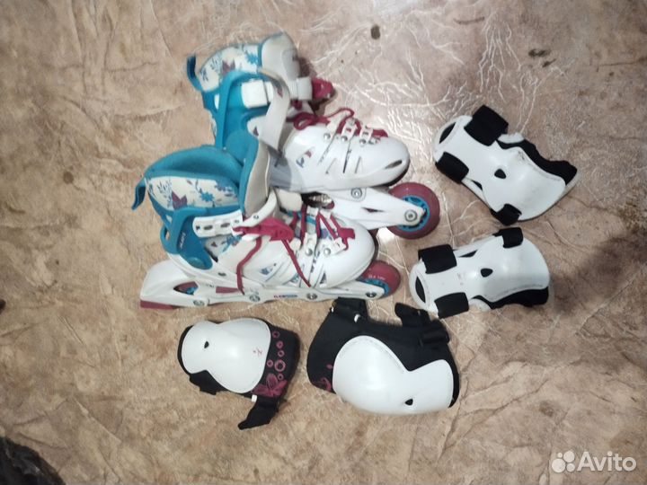 Детские женские ролики