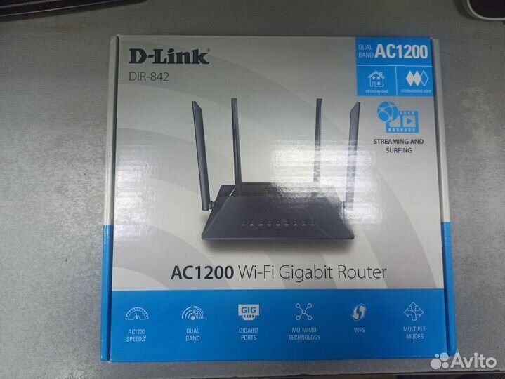 Wifi роутер d-link dir-842