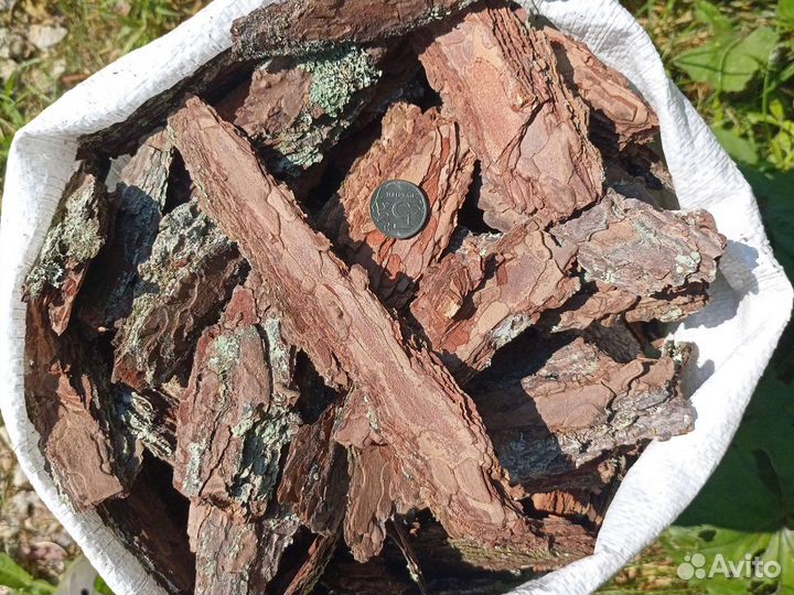 Кора мульча сосновая