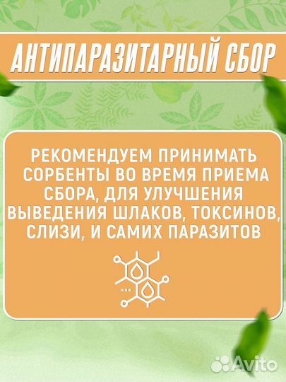 Курс против паразитов (антипаразитарный сбор)