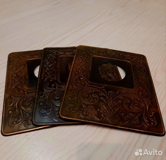 Винтажные подразетники латунь СССР