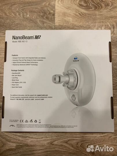Точка доступа nano beam m2 13