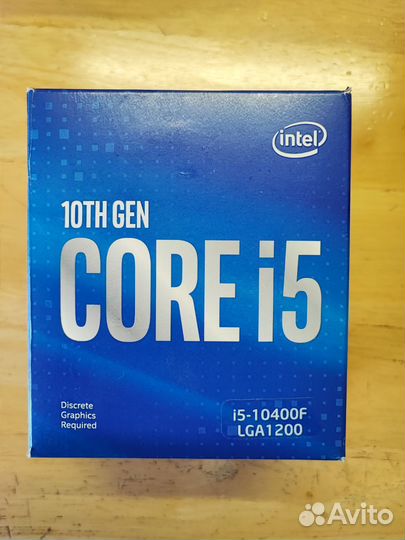Intel core i5 10400f