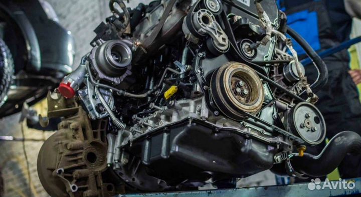 Замена дизельного двигателя Toyota LC 200 2007-12