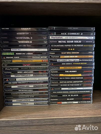 Игры, диски на ps 1 PlayStation 1