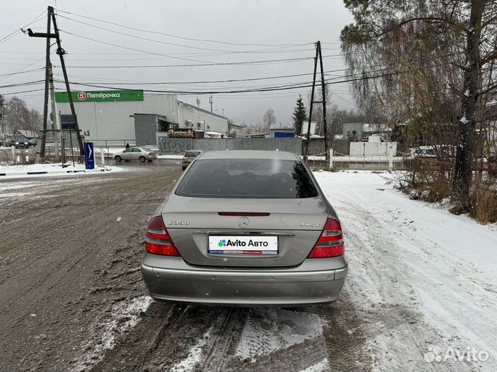 Mercedes-Benz E-класс 3.5 AT, 2005, 305 000 км