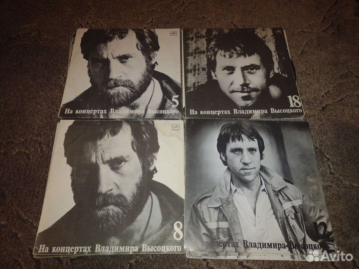 Грампластинки (много)