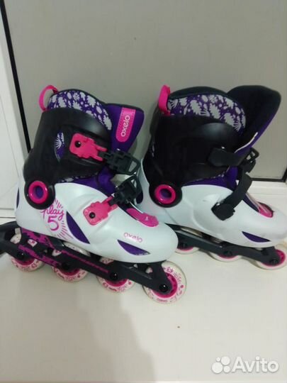 Роликовые коньки детские раздвижные
