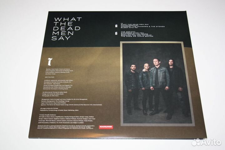 Trivium - What The Dead Men Say пластинка