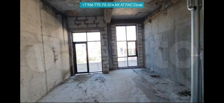 Своб. планировка, 36,3 м², 3/4 эт.