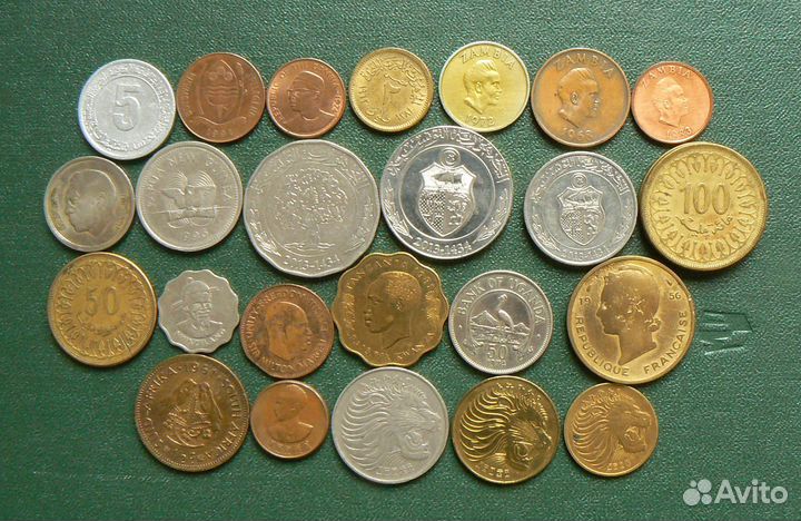 Монеты Азии Африки Америки