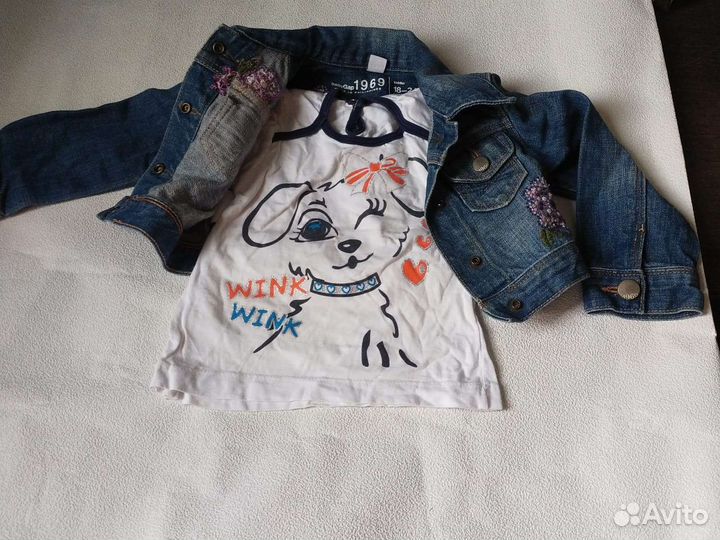 Комплект вещей на принцессу 18-24(1-1,5 года)