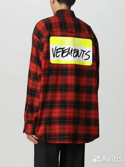 Рубашка мужская vetements