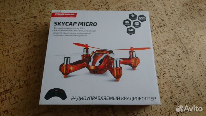 Микро квадрокоптер skycap micro