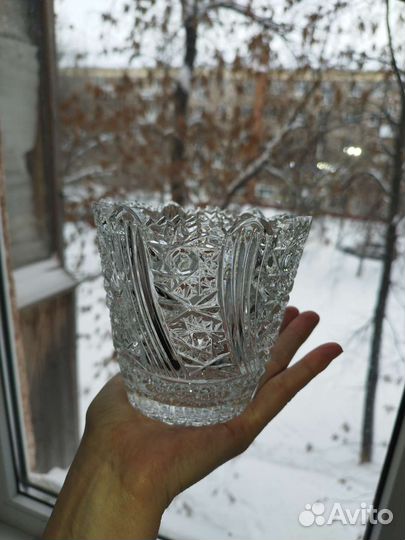 Ваза хрустальная СССР