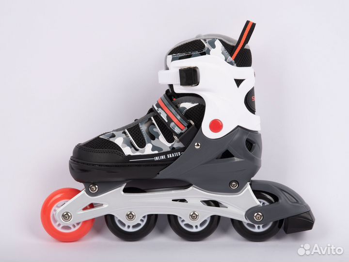 Ролики sitis Winner Black-White-Grey Sta450