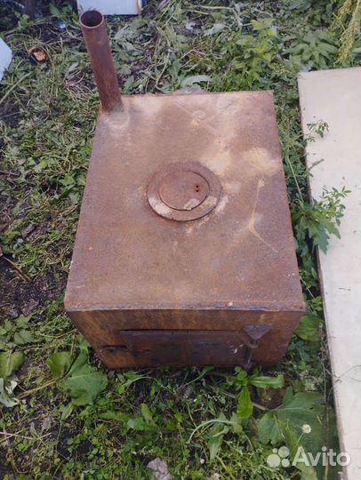 Печка буржуйка бу уголь дрова