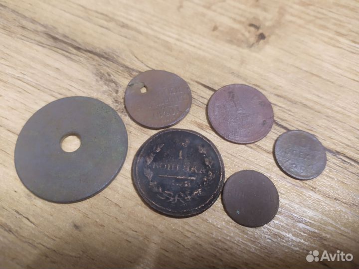 Лот медных монет