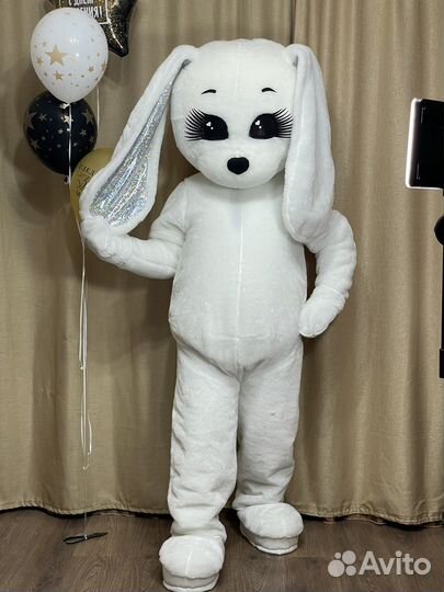 Ростовая белая зайка