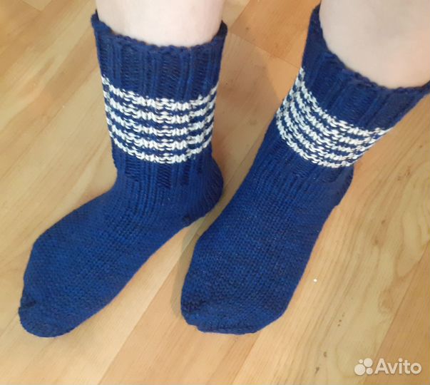 Носки вязаные.Размер-23, 25