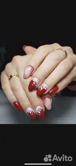 Наращивание и коррекция ногтей татуаж