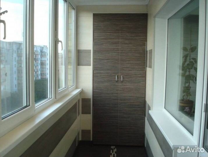 Окна на балкон