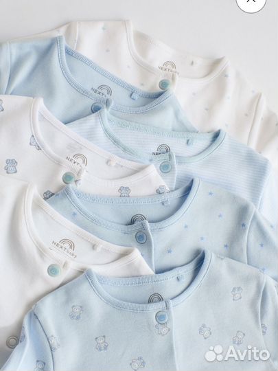 Слипы / комбинезоны next 56 для новорожденных