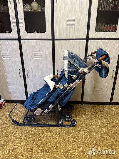 Санки коляска ника 7 8