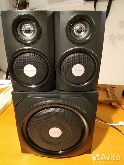 Колонки 2.1 microlab tmn-9u