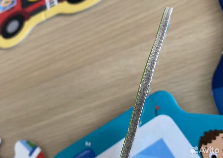 Набор пазлов машины, развивающие игры