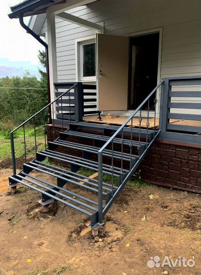 Лестничный каркас под ключ