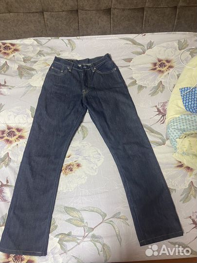 Джинсы темно синие прямые pepe jeans