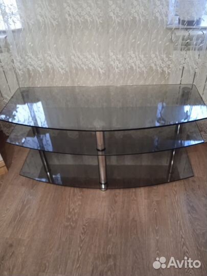 Стеклянная тумба