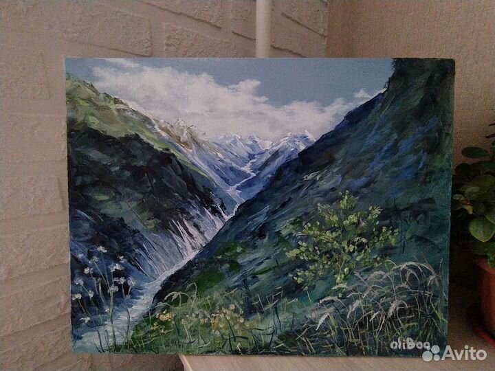 Картина маслом на холсте