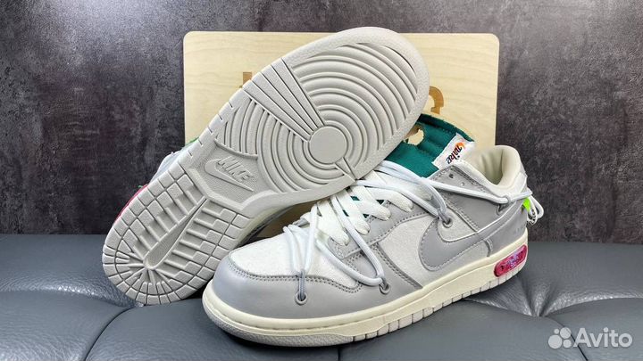 Кроссовки Nike Dunk Low Off White 25/50 Мужские