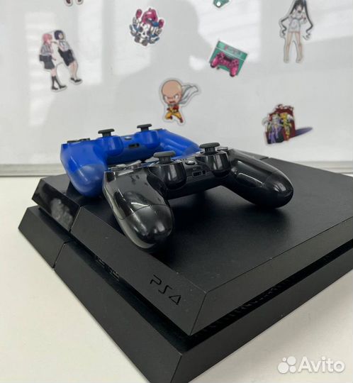 PS4 FAT 500Gb (2 Джоя, 50игр, Гарантия, Обмен)