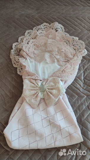 Конверт на выписку летний для девочки