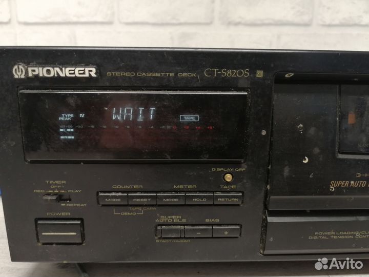 Ресивер, кассетная дека, CD проигрыватель Pioneer