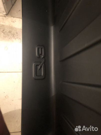 Коврик в багажник Audi Q3 оригинальный