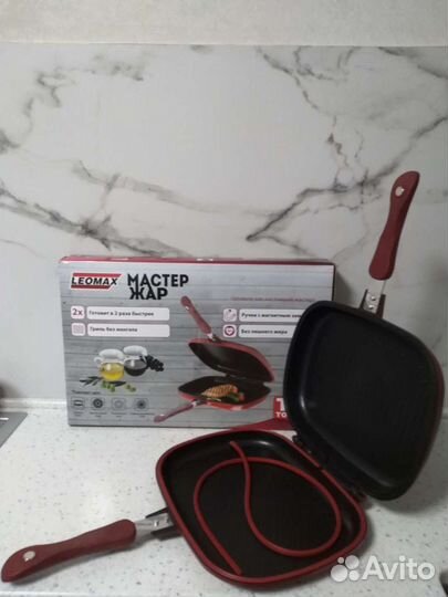 Сковорода двусторонняя (leomax) 