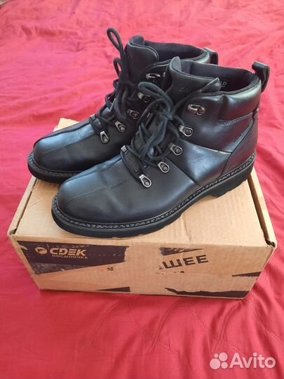 Мужские кожаные ботинки