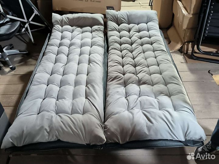 Раскладушка с матрасом новая