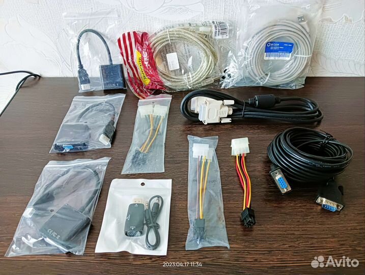 Переходники, провода, шлейфы, svga, и т.п