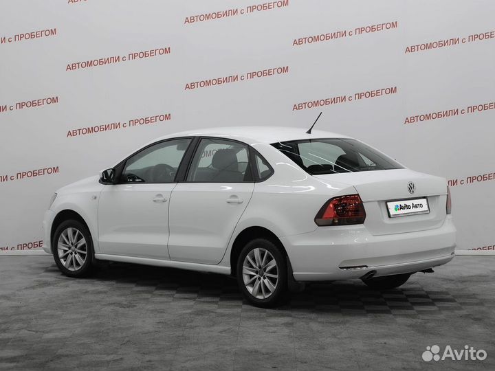 Volkswagen Polo 1.6 AT, 2017, 104 000 км