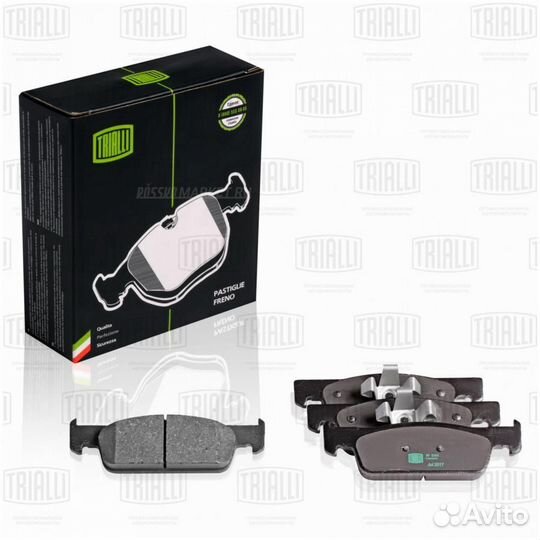 Trialli PF 0101 Колодки тормозные дисковые передни