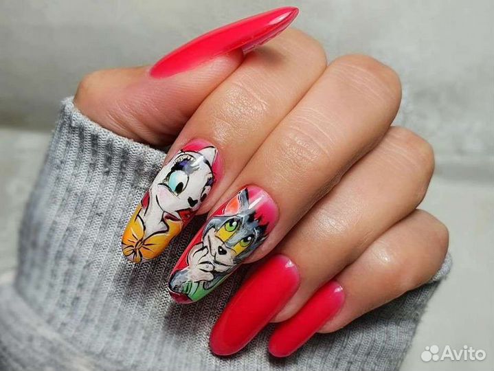 Наращивание ногтей. Гель-лак. Педикюр. Шугаринг