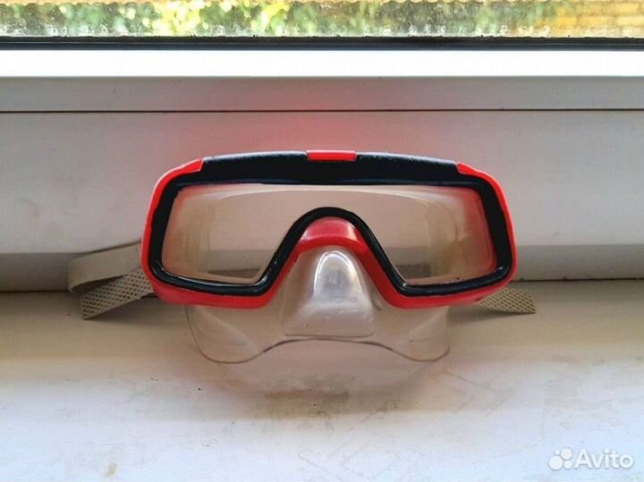 Очки маска с носиком S-M